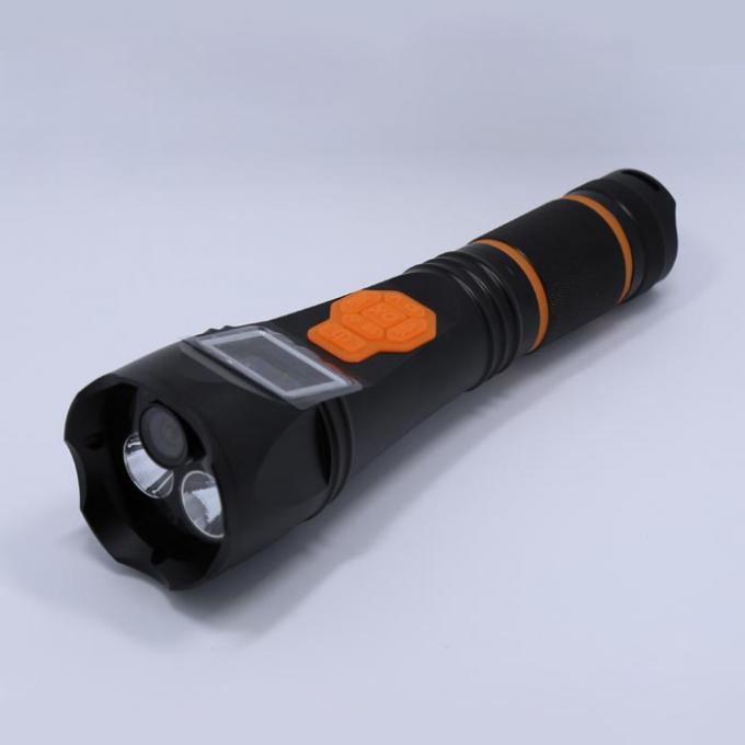 Corps d'alliage d'aluminium de batterie rechargeable de lampe-torche de la sécurité LED de police de la caméra/DVR 3