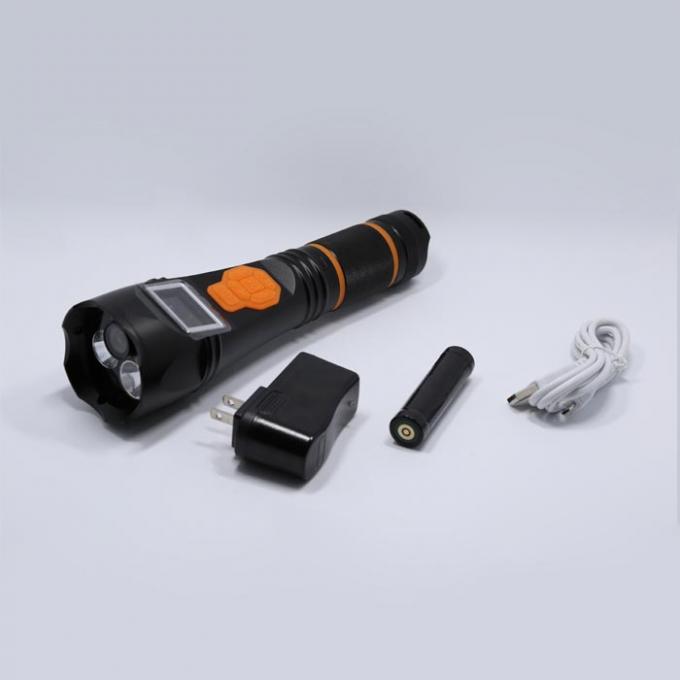 Corps d'alliage d'aluminium de batterie rechargeable de lampe-torche de la sécurité LED de police de la caméra/DVR 1